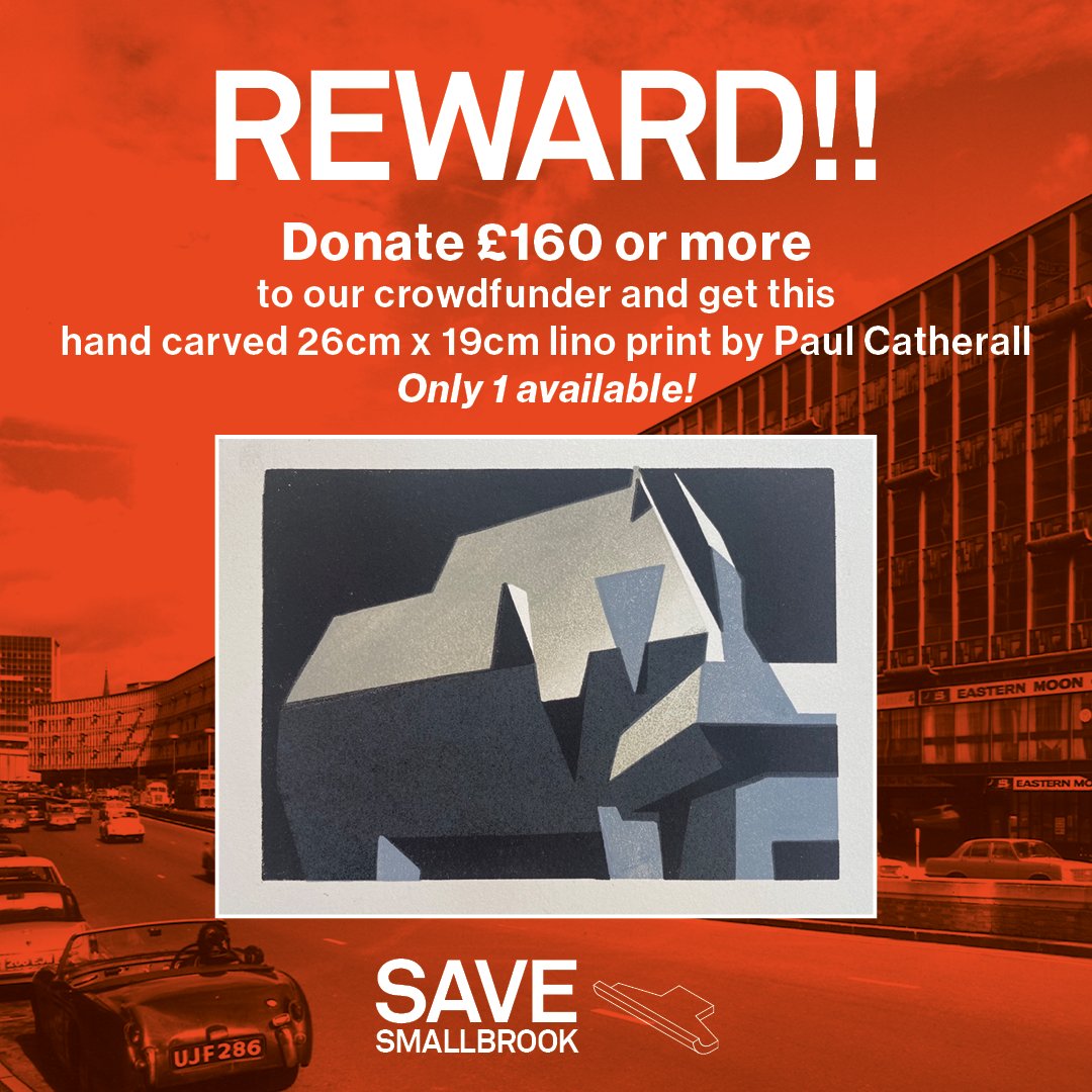 Brutiful Birmingham #SaveSmallbrook (@brutifulbrum) on Twitter photo New reward! ⭐
This hand carved <a href="/paul_catherall/">Paul Catherall</a> lino print could be yours! 🐘
Take a look at some of our other rewards too 👇🏼
crowdfunder.co.uk/p/save-smallbr…
#SaveSmallbrook New reward! ⭐
This hand carved <a href="/paul_catherall/">Paul Catherall</a> lino print could be yours! 🐘
Take a look at some of our other rewards too 👇🏼
crowdfunder.co.uk/p/save-smallbr…
#SaveSmallbrook