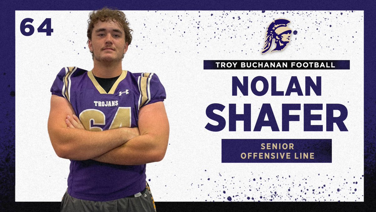 6️⃣4️⃣  Days Until Kickoff!

Introducing Nolan Shafer! 

#GoldStandard