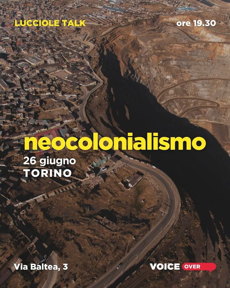 bianco222's tweet image. Vi aspetto questa sera alla casa di quartiere di Via Baltea 3 a Torino dalle 19.30 per parlare di estrattivismo e neocolonialismo. 👇