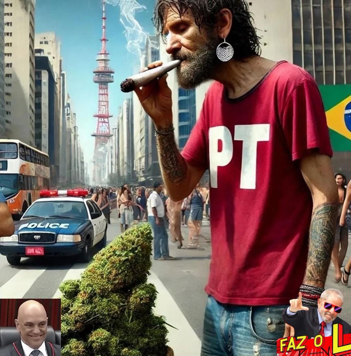 ratis_emerson's tweet photo. STF Libera o Porte De Maconha Para Uso Pessoal 😡Parabéns Aos Envolvidos 🤢🤮 https://t.co/Grz2AxZqVH
