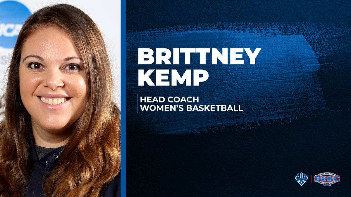 odacathletics's tweet photo. Brittney Kemp tabbed to lead WLU's women's basketball program. Heads to Lexington from St. Mary's (Md.) #ODAC #d3hoops https://t.co/qDte3OsCHT https://t.co/MYsL5inQlu