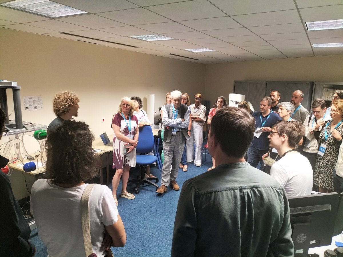 Visite de l'<a href="/IHEST/">IHEST ➡️ ihest.bsky.social</a>
👉De riches échanges sur la #recherche en #IA menée au <a href="/labo_Loria/">Loria</a> &amp; @inria_nancy : présentation du projet ENACT, enjeux éthiques, démonstrations de travaux en vision par ordinateur &amp; en synchronisation labiale.
<a href="/Univ_Lorraine/">Lorraine</a> <a href="/CNRS_Centre_Est/">CNRS Centre-Est</a> <a href="/CNRSinformatics/">CNRS Sciences informatiques</a>