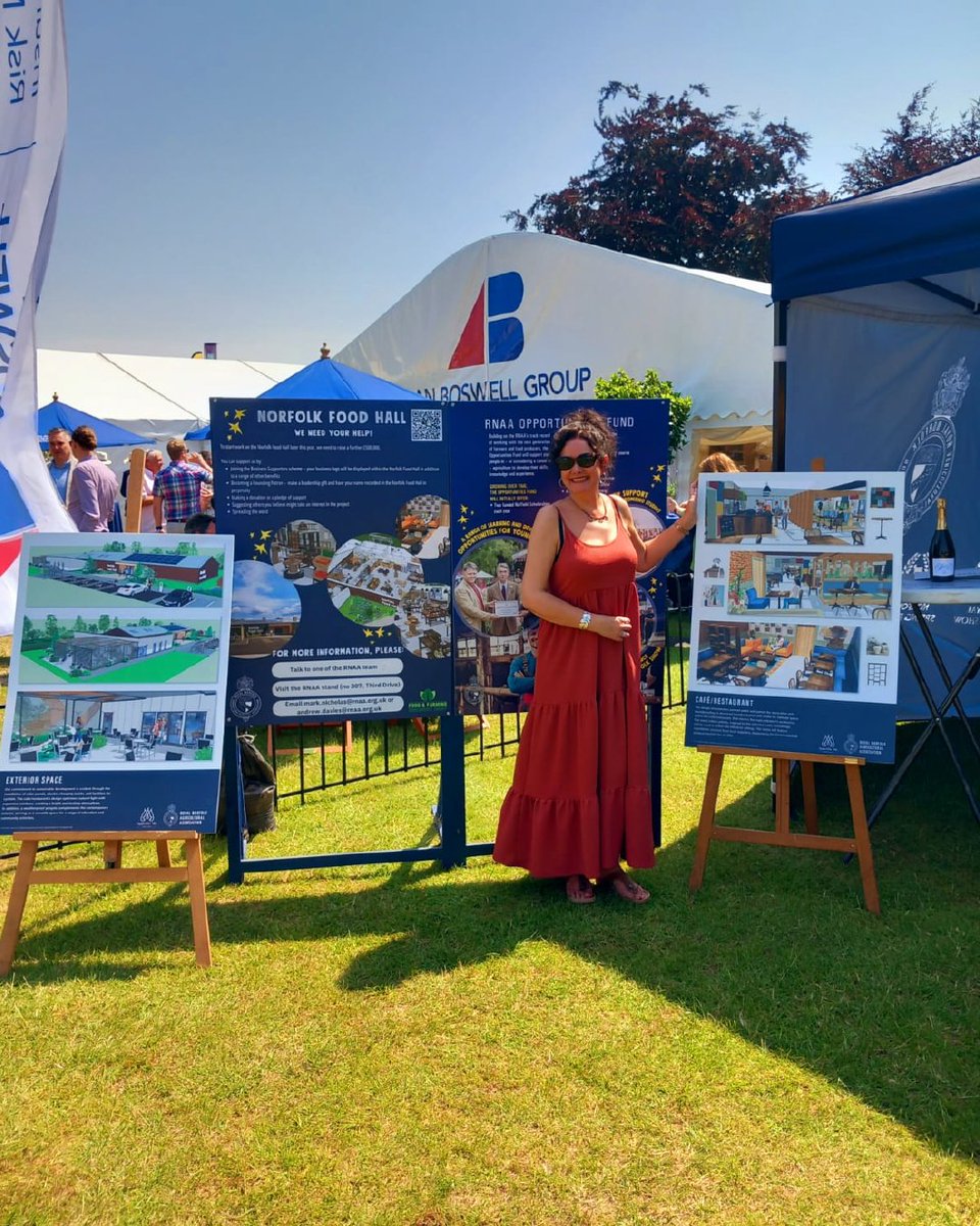 We are at the Royal Norfolk Show today and tomorrow! 🌾

Join us to learn more about our ongoing project with the RNAA, which includes exciting plans for a new food hall and café at the RNAA stand. 

#RoyalNorfolkShow #Norfolk #FoodAndDrink #Agriculture