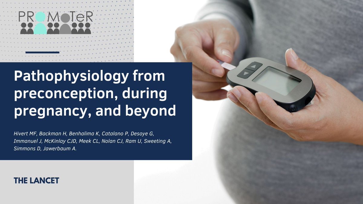 New Article! <a href="/PROMoTeR_DPM/">PROMoTeR_DPM</a> faculty Marie-France Hivert and peers' paper #Pathophysiology from #preconception, during #pregnancy, and beyond is featured in The Lancet!

Read More Here: buff.ly/3RHzNHo