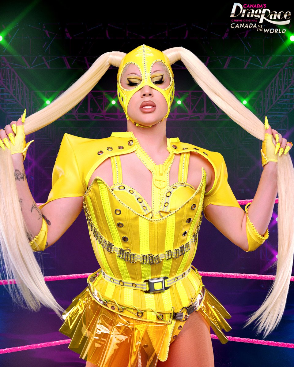 canadasdragrace's tweet photo. Say hello to your zesty bestie. Representing Canada, it’s @thatbitchlemon 🇨🇦 #CanadasDragRace 🇨🇦 vs the 🌎 

Where to watch: 
🇨🇦: @cravecanada 
🇬🇧: @bbcthree 
🌎: @wowpresentsplus https://t.co/NXDrlprHBZ