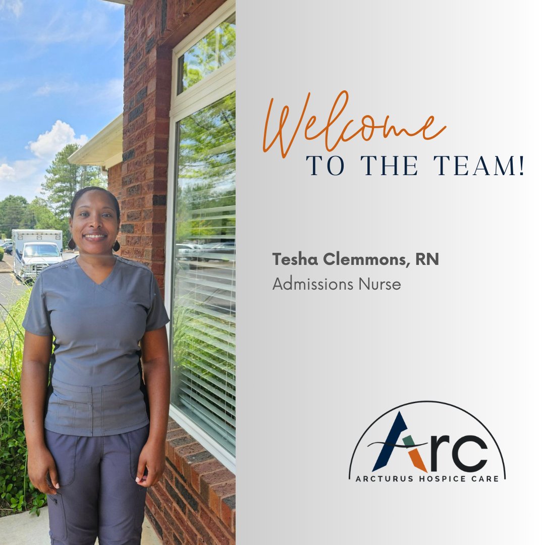 ArcturusCare's tweet photo. We are thrilled to welcome two exceptional nurses to our team! 🎉
Meet Tesha Clemmons, our new Admissions Nurse, and Joy Minor, our new RN Case Manager. Both are dedicated to providing exceptional care and support to our patients and their families. 💙
#ArcturusHospice #Hospice https://t.co/PtVNJqVMhX