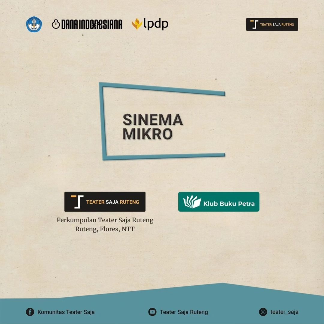 Jumat malam nanti, lagi2 ada yg istimewa di Perpustakaan Klub Buku Petra: Kelas Literasi Film dari Komunitas Teater Saja. Kakak Indah Baharun dipercaya untuk memandu sesi ini dan bakal ngobrol panjang dgn kakak Riri Riza. Yg sudah mendaftar, jangan sampai absen. Sampai jumpa ☕