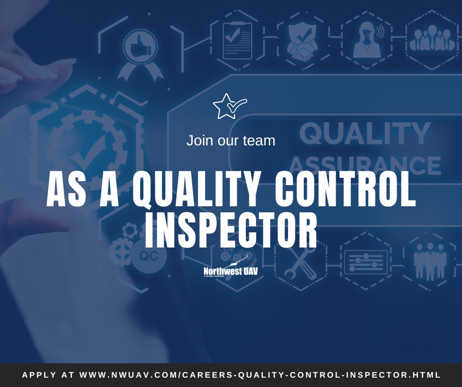 NWUAV's tweet photo. Our quality control department is still looking to add to their team! Are you ready to join a great team that does absolutely critical work? Check it out and apply today: https://t.co/BPdQ0VAUvY
#oregonjobs #jobs #qualitycontrol #uavjobs https://t.co/rQEITxxdKu