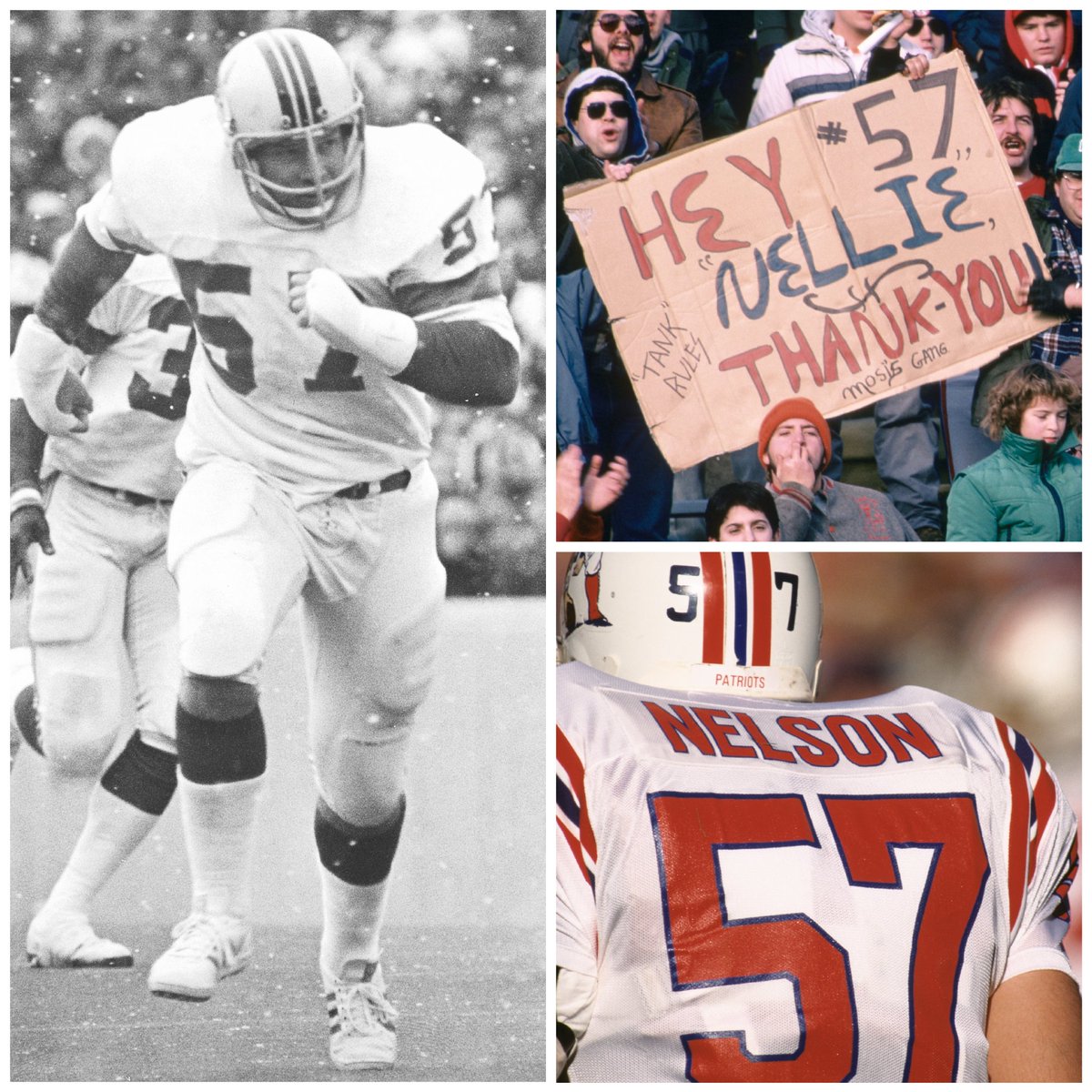 TheHall's tweet photo. #OnThisDay in 1988, only a year after his #retirement, the @patriots retired #Linebacker Steve Nelson's number (#57).

During his 14-years with the #Patriots, Nelson played in 3 Pro Bowls and led the team in tackles in 8 of his seasons.
.
.
.
#nfl #football #SteveNelson https://t.co/QCbpE3oDOW