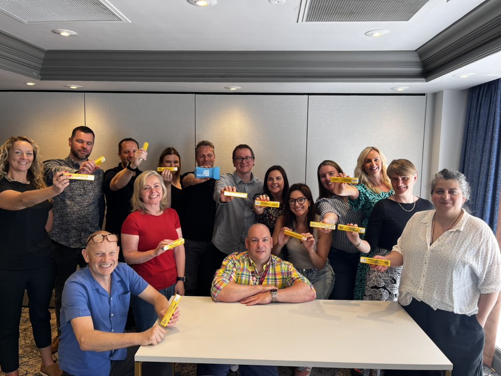 <a href="/Humankind_UK/">Humankind</a> Senior Leadership Team (re)trained and carrying Naloxone - big thanks <a href="/JonFindlay6/">Jon Findlay💜💛</a> - great session also looking at Humankind’s response to Nitazenes and global drug trends 👏