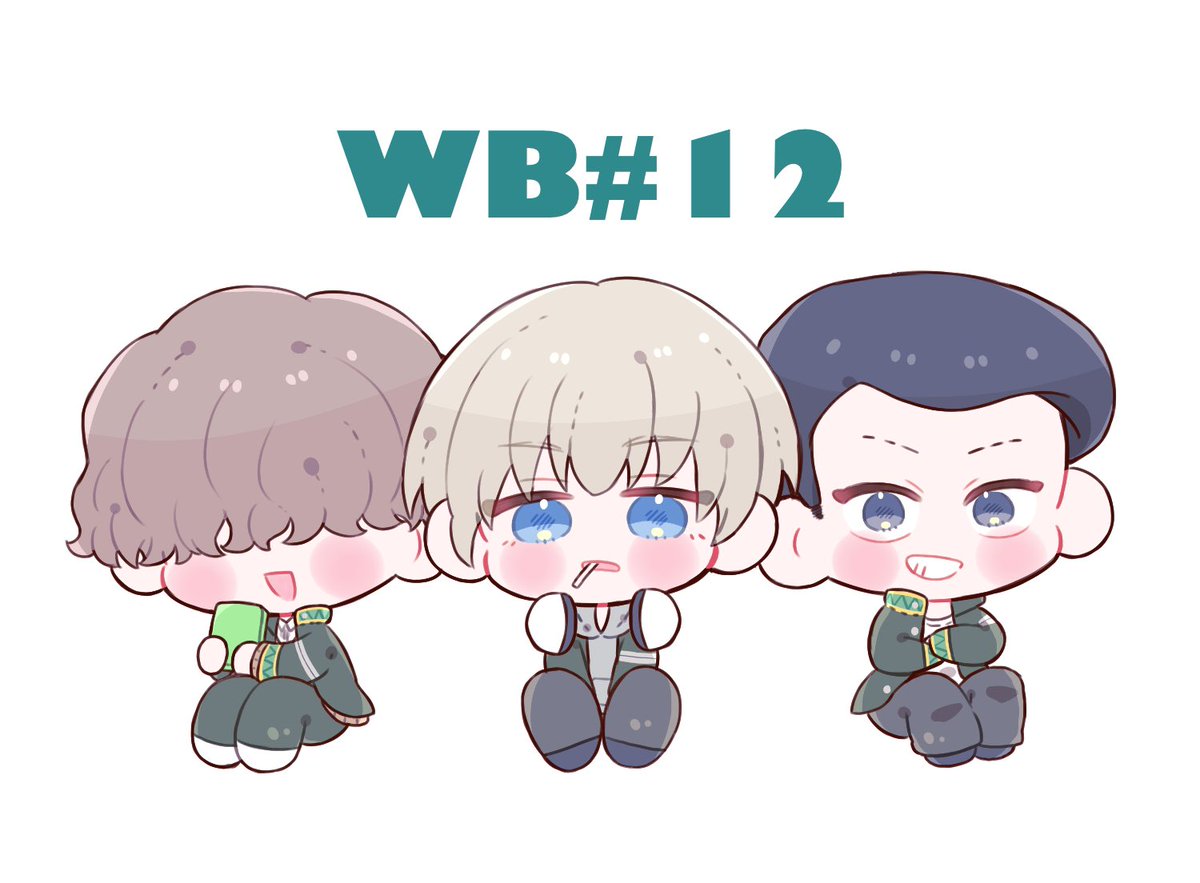 sugar_ps's tweet photo. 2年級長トリオ🤍

 #ウィンブレFA
 #ウィンブレ https://t.co/SpXZnczOd7