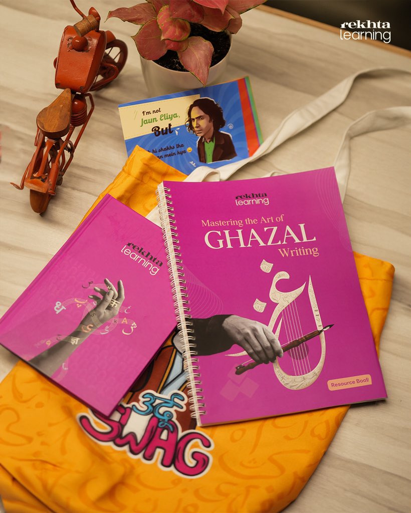Rekhta Learning (@rekhtalearning) on Twitter photo Learning Kit for Batch-1 Students is set to go 😻!!!
Congratulations to all, who enrolled for Ghazal Writing Live Course
Batch starting soon!
Follow <a href="/rekhtalearning/">Rekhta Learning</a> for Batch-2 updates
#learning #kit #ghazal #writing #live #course #rekhtalearning Learning Kit for Batch-1 Students is set to go 😻!!!
Congratulations to all, who enrolled for Ghazal Writing Live Course
Batch starting soon!
Follow <a href="/rekhtalearning/">Rekhta Learning</a> for Batch-2 updates
#learning #kit #ghazal #writing #live #course #rekhtalearning