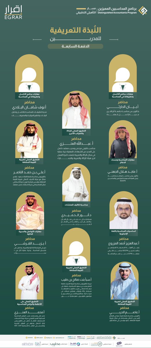برنامج المحاسبين المميزين tweet media