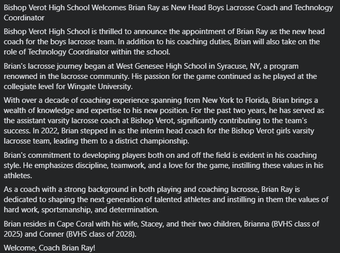 VerotAthletics.org tweet media