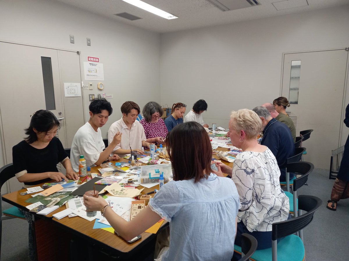 MadZines (@zinesmad) on Twitter photo As part of an Oleander initiative peace programme in Hiroshima, Japan, we just hosted a zine workshop with <a href="/HopeintheHearts/">Hope in the Heart</a>. It resulted in some amazing zines & discussion about what peace means to us.
#papercranes #peaceispossible
#madzines As part of an Oleander initiative peace programme in Hiroshima, Japan, we just hosted a zine workshop with <a href="/HopeintheHearts/">Hope in the Heart</a>. It resulted in some amazing zines & discussion about what peace means to us.
#papercranes #peaceispossible
#madzines