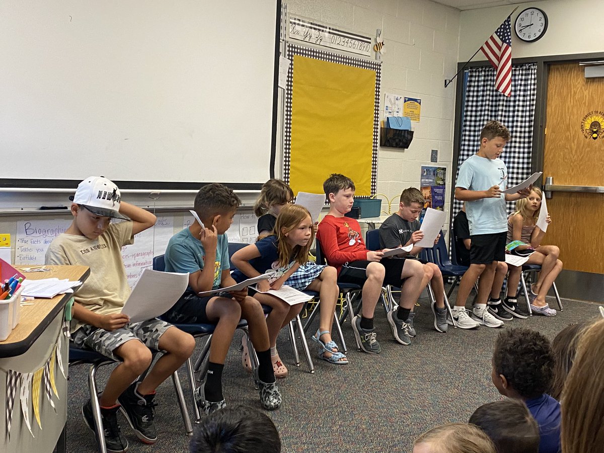 AFleckal's tweet image. We had the privilege of listening to readers theater from our third grade friends this morning.  @LPSSummerAdv @ShoalCreekStars #starssc #LPSSummer2024