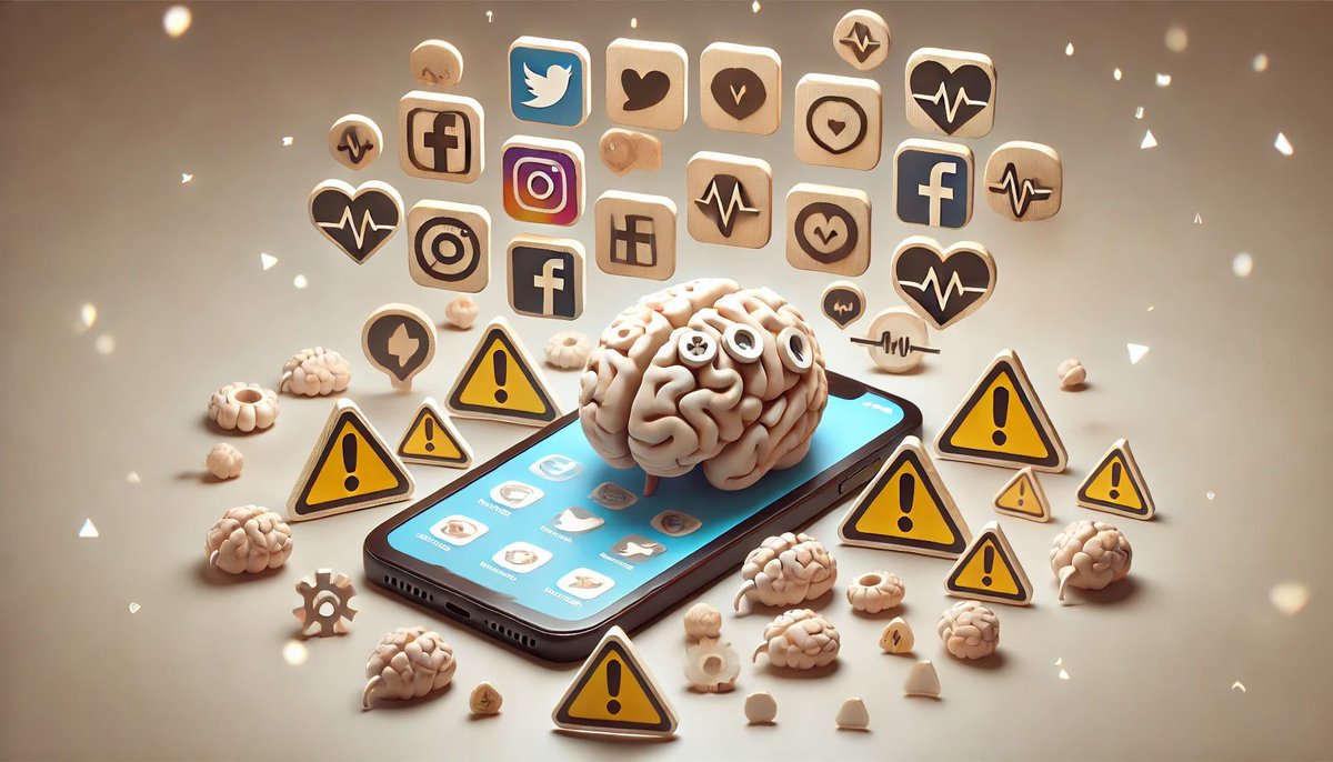 CurieuxExplorer's tweet image. Should social media come with a health warning? 📱🧠⚠️

🔗  buff.ly/3Vsu2y0

@sallyeaves @Shi4Tech @sminaev2015 @DrFerdowsi @sonu_monika @RLDI_Lamy @Nicochan33 @FrRonconi @enilev @IanLJones98 @TanyaSinha_

#SocialMedia #HealthWarning #MentalHealth #TechImpact