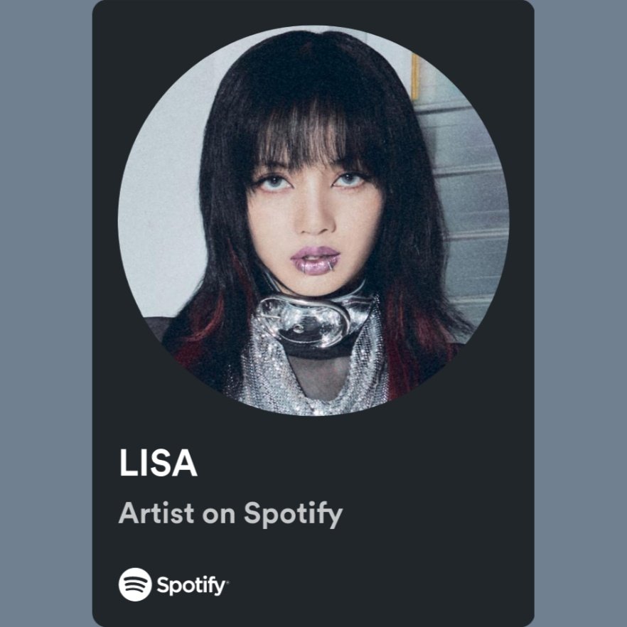 Artistedoll's tweet image. Finally her Spotify profile picture will be changed soon