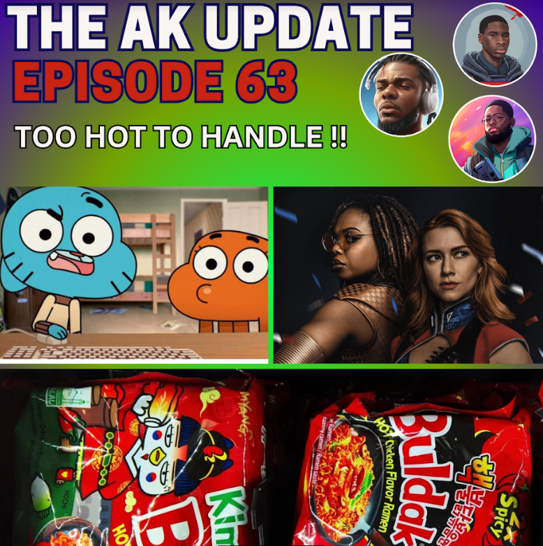 AkMindset's tweet photo. New AK Update!

⚪ Gumball S7 announced!
⚪ Denmark ban instant noodles
⚪Boys S4 is too "woke"? + More

Available on:
🎧: https://t.co/jknLqavulL
🍏: https://t.co/PkyRdOVqqX
📺: https://t.co/ZSxZjkv7Jx https://t.co/DeTSpqpTW4