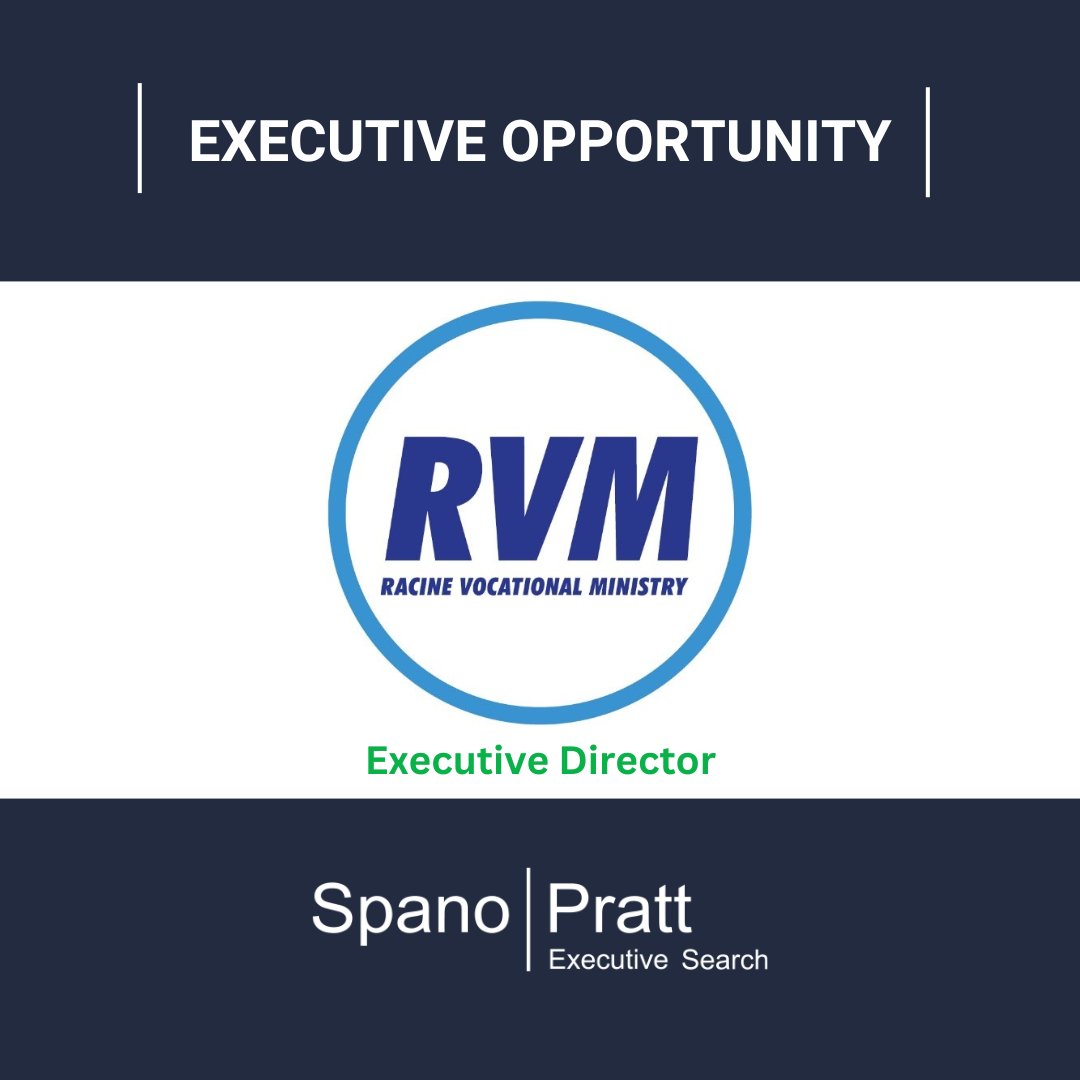 SpanoPratt's tweet photo. Racine Vocational Ministry is actively searching for a strategic Executive Director. View the opportunity here: https://t.co/YrHX2X2CY1 https://t.co/SiyBODkzLA
