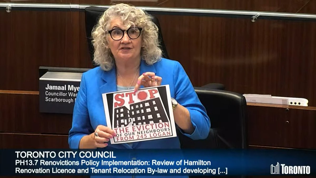1/2 We took a major step forward today to prevent profit-driven renovictions with City Council adopting a draft renovictions by-law this morning.

This by-law, based on Hamilton’s innovative approach, will give us an important new tool to protect tenants and our already limited