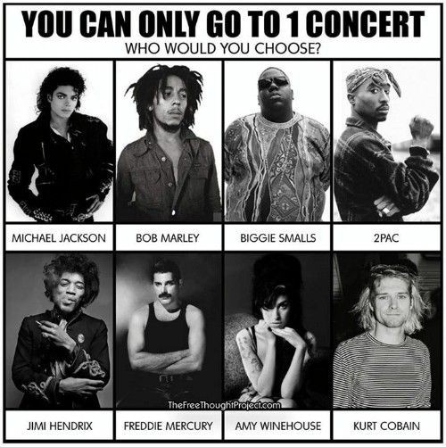 Who's concert are you going to?