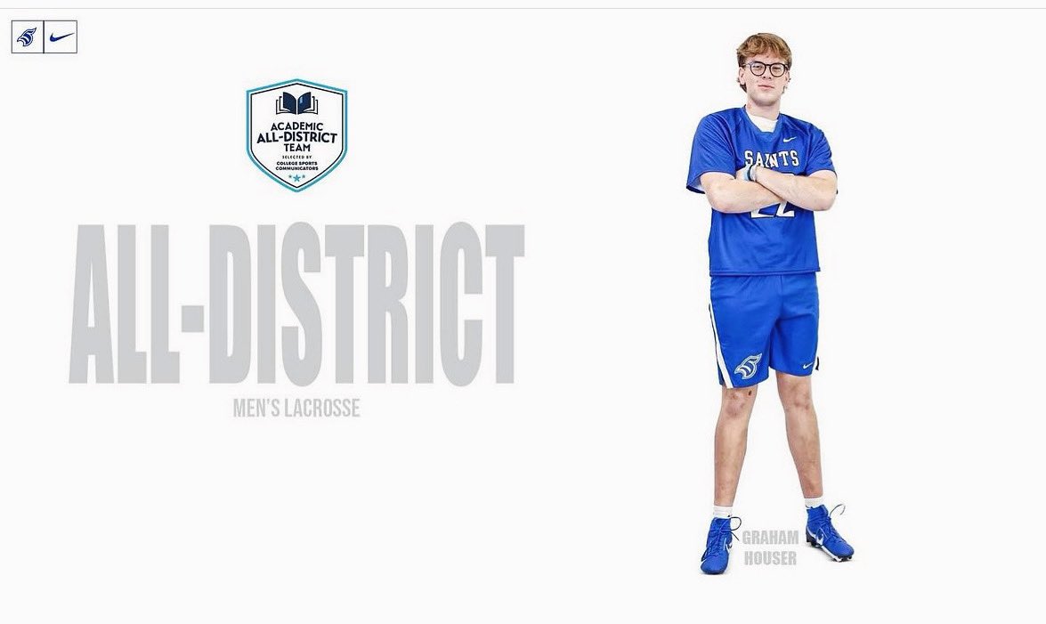 We couldn’t be more proud of Graham achieving this award. He along with many other teammates have started to set the academic standards we seek as a program! Great job Big Guy!! #setthestandard #BeASaint