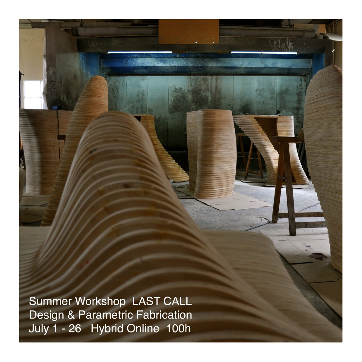 control_mad's tweet image. Last days to enroll in the Summer Workshop. We start on Monday!

All the info: controlmad.com/eng/formacion/…

#Rhino8 #DigitalFabrication #FormFinding #Grasshopper3d #ParametricDesign