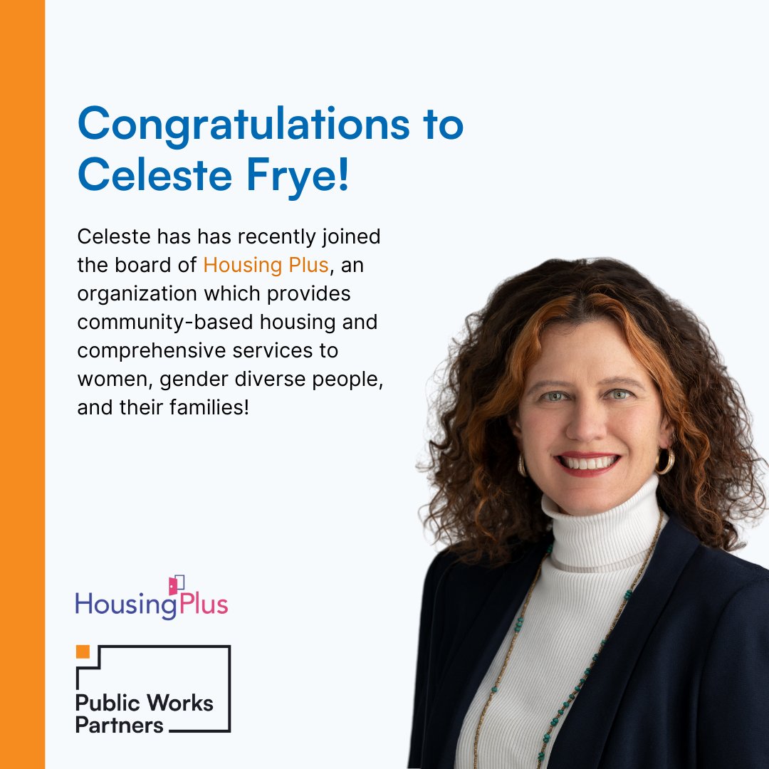 🌟 Big news! CEO Celeste Frye, AICP is joining the Board of Directors at Housing Plus, while Principal Allison Quigney joins The Brave House Board of Directors! Both mission-driven organizations, we’re excited for these two!