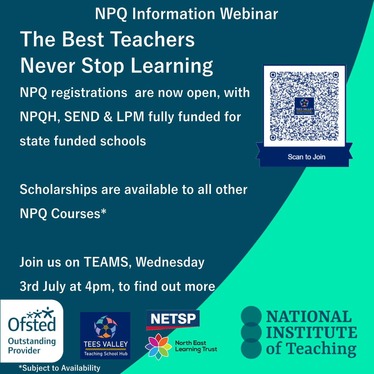 NELT Teaching School Hub tweet media