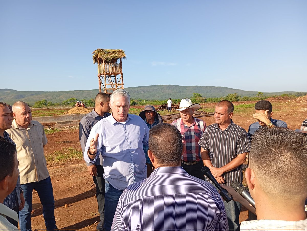 La finca agropecuaria Marbajita está ubicada  en áreas de la antigua UBPC La Miriam en La Palma, #PinardelRío. Aplicando técnicas agroecológicas y la ciencia en las 67 ha. que posee se diversifican producciones  que tributan al consumo social y los trabajadores.  #GenteQueSuma.