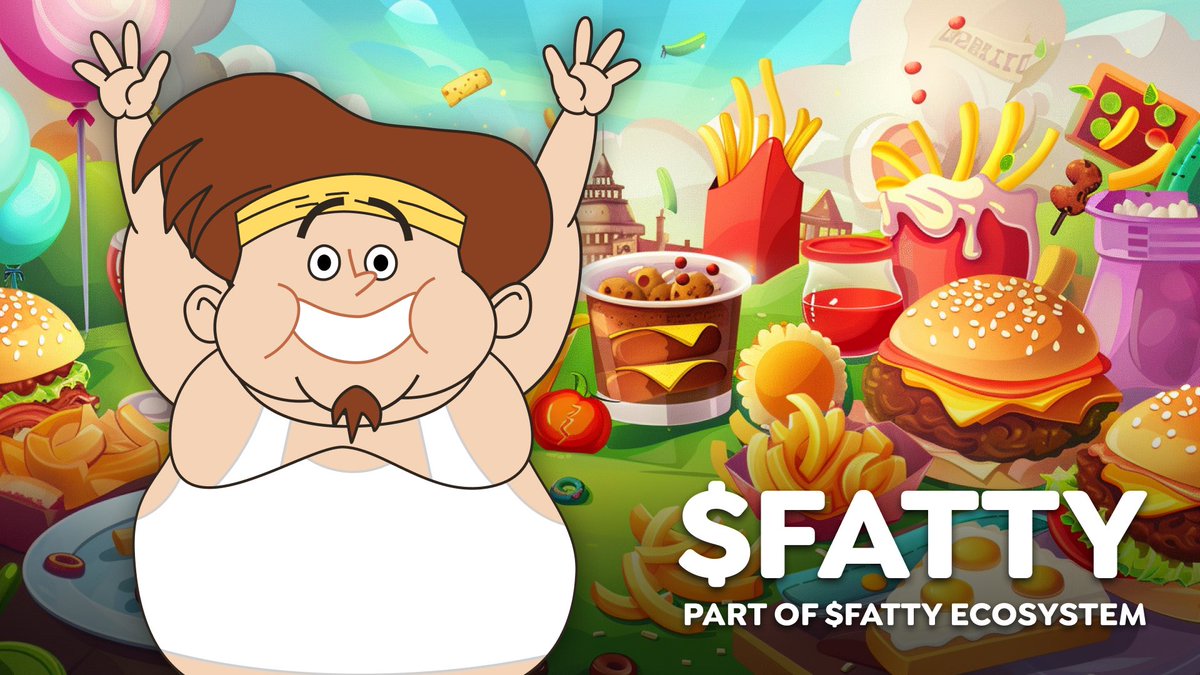 Dive into the 🫃 $FATTY Ecosystem!
Single token, multiple amazing products &amp; endless earning potential!

🍔 FatBoy: GAME - Imagine a Tamagotchi that makes money! Over 100 million users can't be wrong. Gear up for its launch with Tier 1 listings coming Q3/2024 🎮💸

🍔 FatBot: