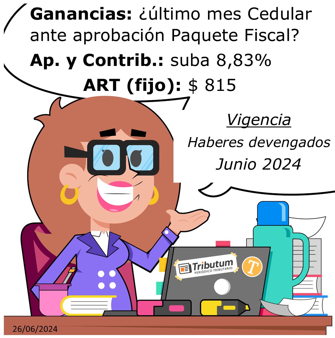 tributumcomar's tweet image. #SUELDOS #Junio2024