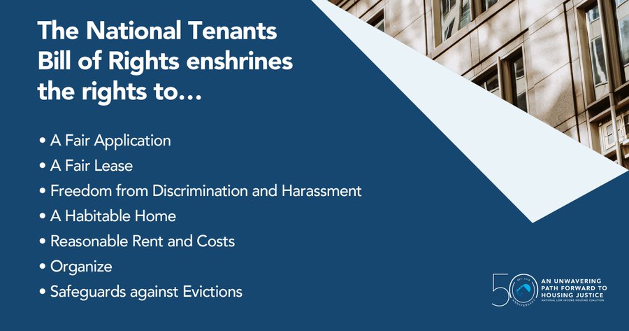 Inclusive Communities Project is endorsing the National Low Income Housing Coalition's proposed National Tenants Bill of Rights - and you can too! Show your support for <a href="/NLIHC/">National Low Income Housing Coalition</a>'s National Tenants Bill of Rights by clicking this link! p2a.co/g19D6fg