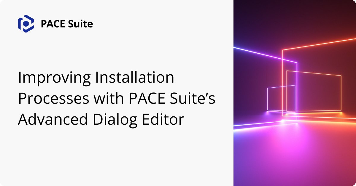 Find out how Windows Installer Dialogs simplify software installation.
❗Explore the new PACE Suite feature that lets you edit and create custom dialogs for a smoother installation process.
▶ pacesuite.com/blog/dialog-ed…
