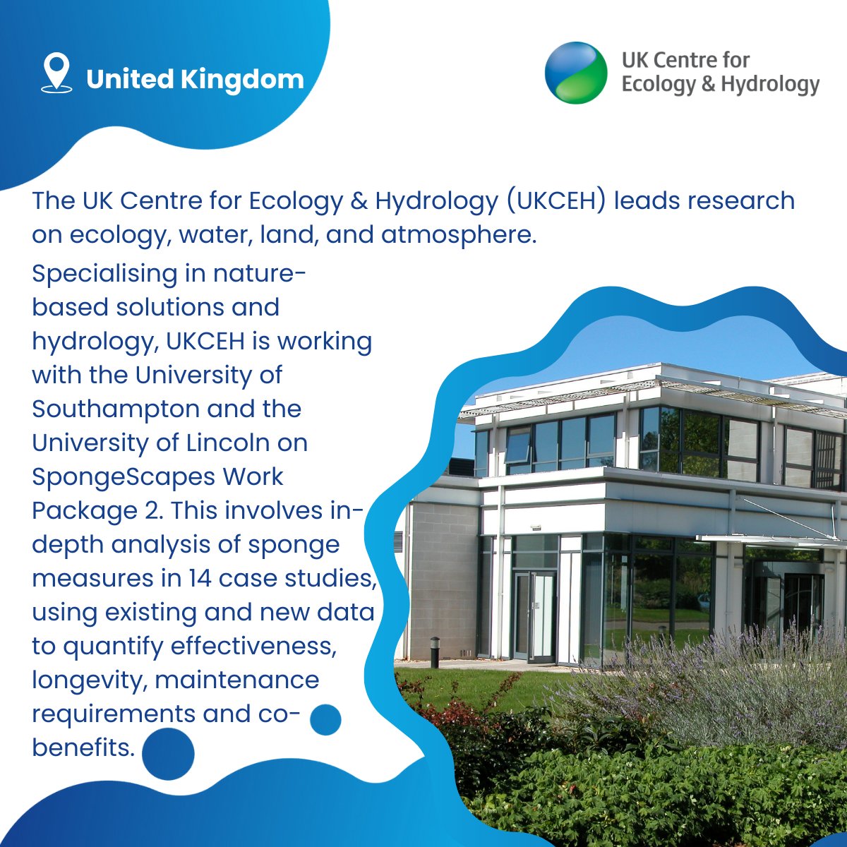🌐 #SpongeScapes features <a href="/UK_CEH/">UKCEH</a>. More: spongescapes.eu 
#UKCEH #SpongeScapes #Partners