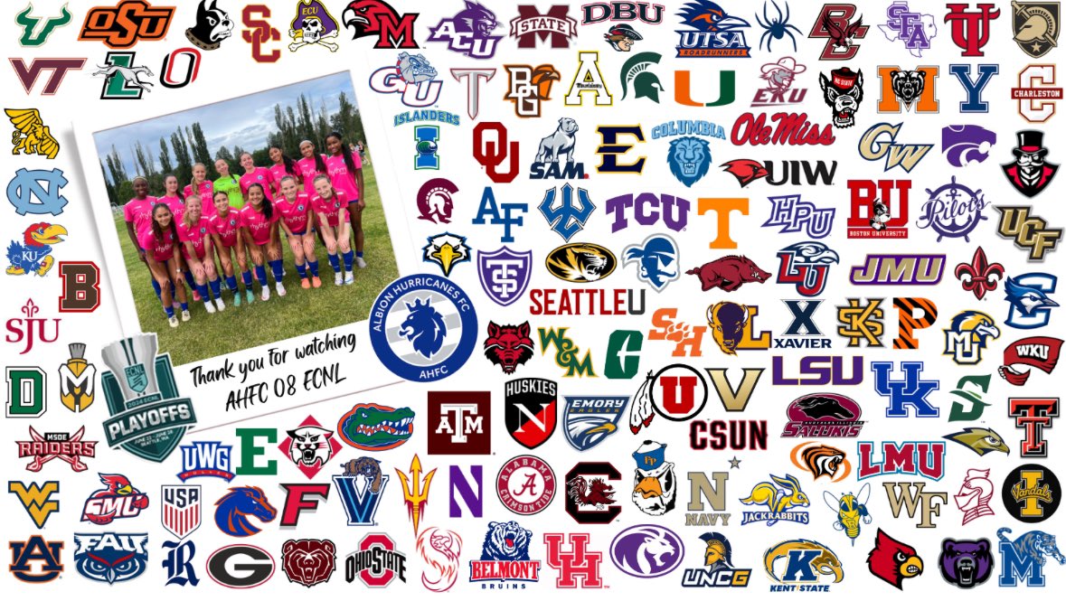 Albion U17 ECNL (2008) (@ahfc08ecnl) on Twitter photo That’s a wrap on <a href="/ECNLgirls/">ECNL Girls</a> Playoffs and the 2023-24 season. A big thanks to all the coaches and scouts who came out to watch us play! Safe travels home and see you in August!
<a href="/ImYouthSoccer/">ECNL/GA/Recruiting/College Soccer</a> That’s a wrap on <a href="/ECNLgirls/">ECNL Girls</a> Playoffs and the 2023-24 season. A big thanks to all the coaches and scouts who came out to watch us play! Safe travels home and see you in August!
<a href="/ImYouthSoccer/">ECNL/GA/Recruiting/College Soccer</a>
