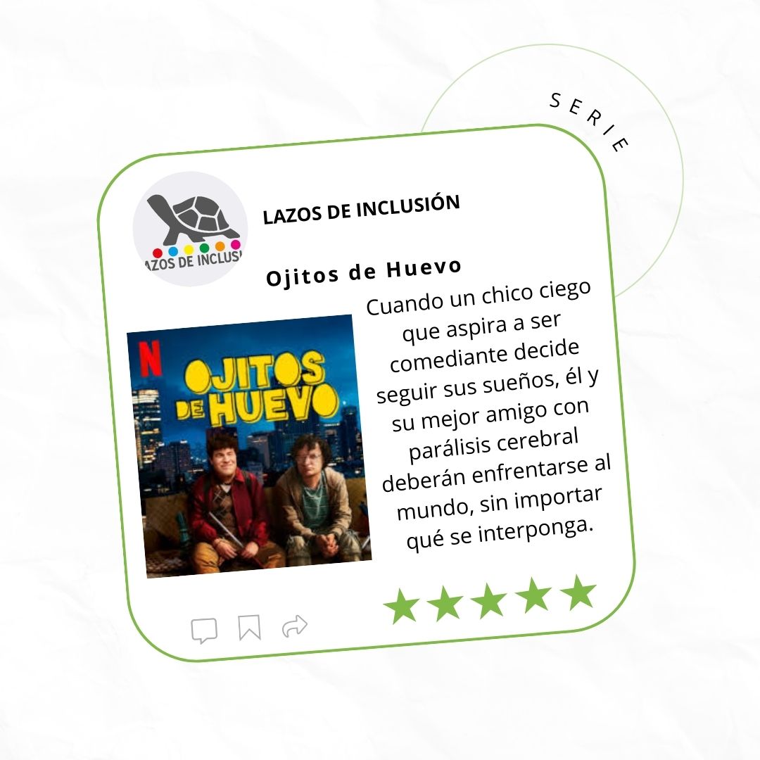 LazosInclusion's tweet photo. Recomendaciones del mes 😎🍿🎥

¿Cuáles otras series y películas nos recomendarías? 🤔🤔

#series #peliculas #recomendacionesdepeliculas #inclusion #inclusionsocial #CineInclusivo https://t.co/6q2BAfOgo7