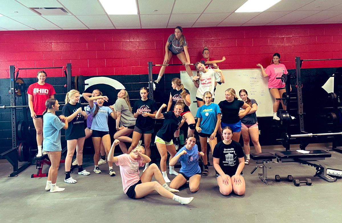 Circleville VBall (@chstigervball) on Twitter photo Day 14 - final day of June lifting !!
Canβt say enough about our crewβ€οΈ
They showed and worked hard everyday!!
#proudcoach #killedit
<a href="/Athletics_CV/">Circleville Athletics</a> <a href="/WeightRoomCoach/">πͺπππππ§ π₯π’π’π ππ’πππ</a> Day 14 - final day of June lifting !!
Canβt say enough about our crewβ€οΈ
They showed and worked hard everyday!!
#proudcoach #killedit
<a href="/Athletics_CV/">Circleville Athletics</a> <a href="/WeightRoomCoach/">πͺπππππ§ π₯π’π’π ππ’πππ</a>