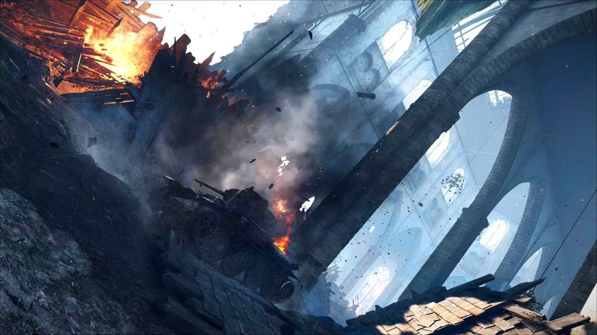 AshamedGaming's tweet image. Devastation map from #BattlefieldV is gorgeous.  More shots in the thread below.  @EA_DICE @Battlefield @Captured_Collec @WorldofVP @VGPNetwork #BattlefieldVP