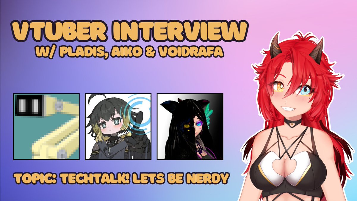 First interview with
<a href="/overlord_aiko/">Overlord Aiko</a> Voidrafa
for the #VtuberSS2024 by
<a href="/GamersOutreach/">Gamers Outreach</a>

LIVE AT : twitch.tv/parikuyumi #vtuber #envtuber