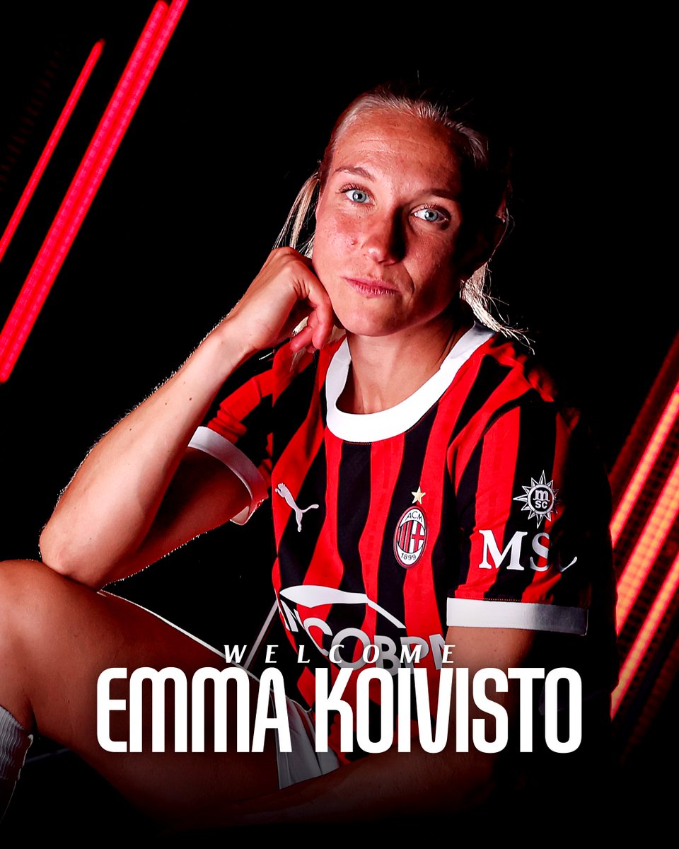 acmilan's tweet photo. 🇫🇮 𝗘𝗺𝗺𝗮 𝗞𝗼𝗶𝘃𝗶𝘀𝘁𝗼 ✍️

Official Statement ➡️ https://t.co/nYeDiZpfEf

Comunicato Ufficiale ➡️ https://t.co/WFsdqRWoVc

#FollowTheRossonere #SempreMilan https://t.co/MrrSjrU6yF