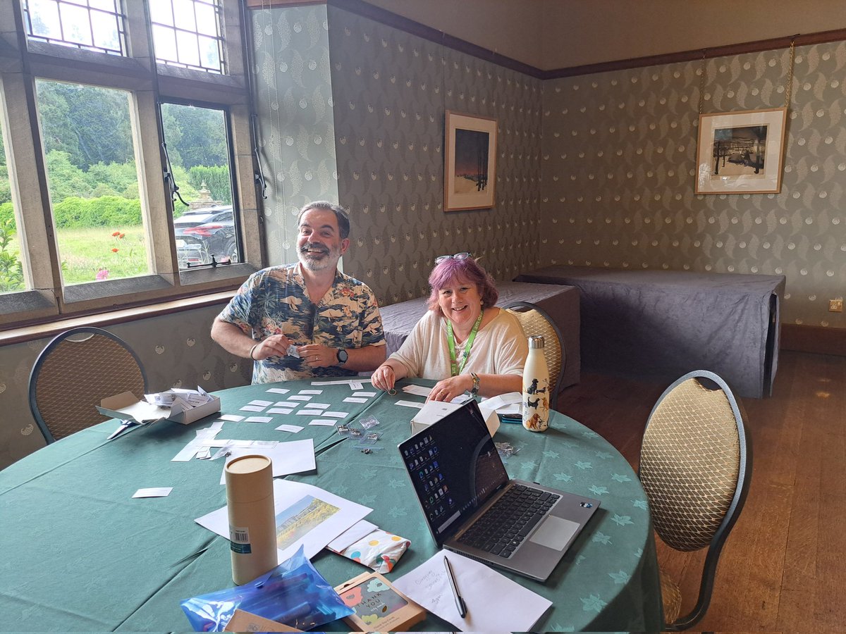 Marie Lancaster (@gingergalwales) on Twitter photo The organising committee are getting everything ready to welcome you to #Whelf24 tomorrow! <a href="/Scott_Pryor/">Scott Pryor</a> <a href="/CoppertopJen/">Jen Jones @coppertopjen.bsky.social🤟🦻🏳️🌈</a> <a href="/WHELFed/">WHELF (no longer active here)</a> <a href="/GregynogGhost/">Gregynog Ghost</a> The organising committee are getting everything ready to welcome you to #Whelf24 tomorrow! <a href="/Scott_Pryor/">Scott Pryor</a> <a href="/CoppertopJen/">Jen Jones @coppertopjen.bsky.social🤟🦻🏳️🌈</a> <a href="/WHELFed/">WHELF (no longer active here)</a> <a href="/GregynogGhost/">Gregynog Ghost</a>