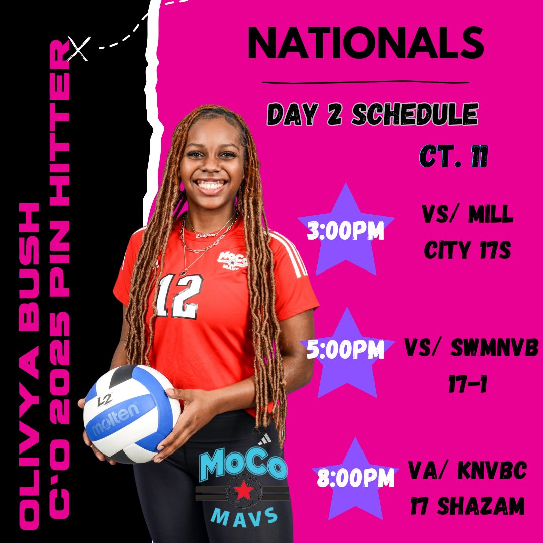 Hey coaches, get ready for an exhilarating experience on court 11! Come witness my incredible skills as I dominate the game. Here’s my action-packed day 2 schedule that will leave you amazed!

<a href="/MoCoMavs/">MoCoMavs</a> <a href="/talicia_brooke/">CoachItUp</a> <a href="/MalloriHowie/">Mallori Howington</a>