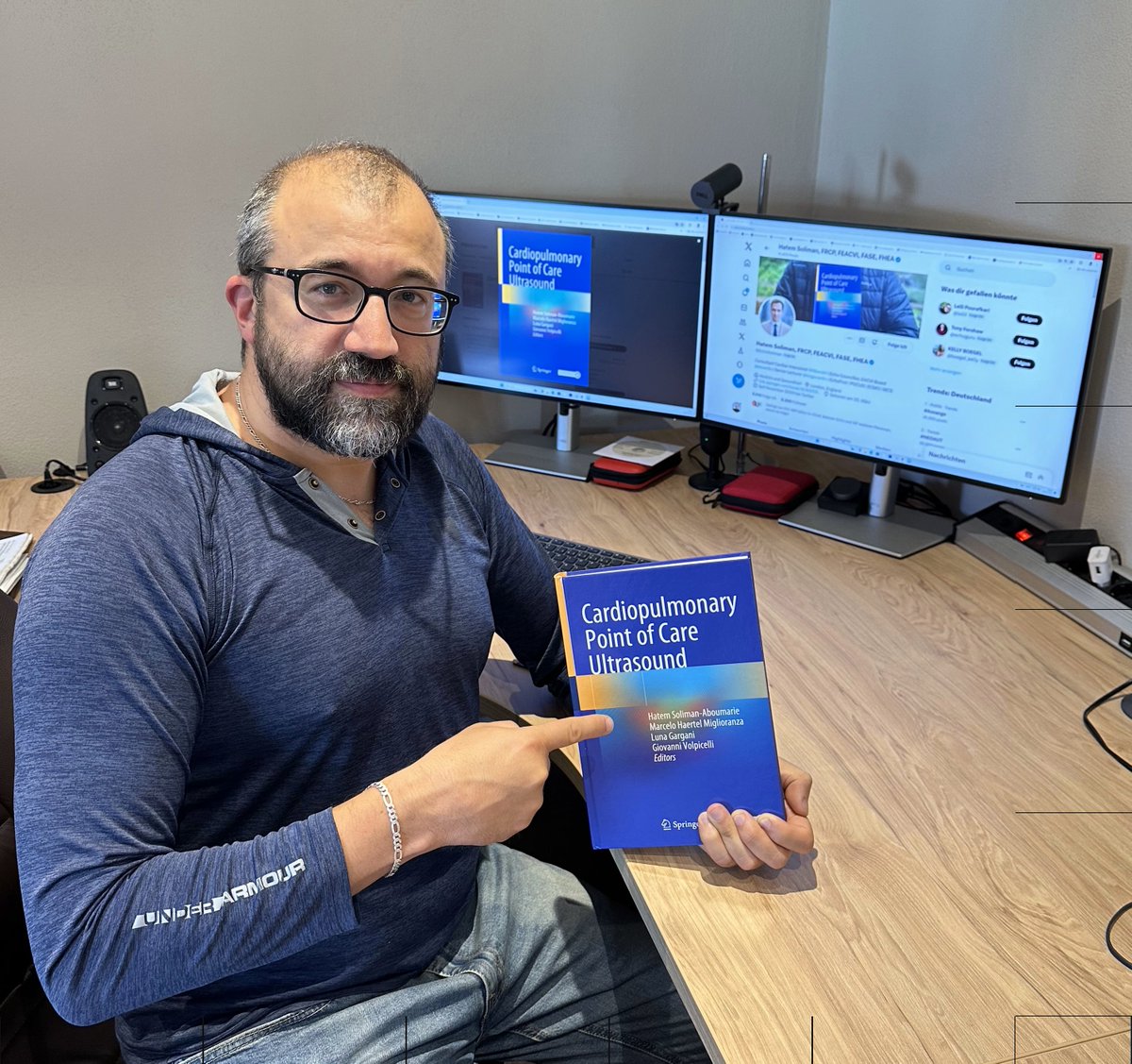 Vladyslav Kavalerchyk 🇺🇦 (@echo_stepbystep) on Twitter photo Cardiopulmonary Point of Care Ultrasound fantastic Book 📖. Many thanks to <a href="/EchoSoliman/">Hatem Soliman, FRCP, FEACVI, FASE, FHEA</a>, <a href="/marcelohaertel/">Marcelo Haertel Miglioranza</a>, and <a href="/LunaGargani/">Luna Gargani</a> for this fantastic masterpiece #POCUS! My summer 🌞 plans are now perfectly set.🙇♀️
link.springer.com/book/10.1007/9… Cardiopulmonary Point of Care Ultrasound fantastic Book 📖. Many thanks to <a href="/EchoSoliman/">Hatem Soliman, FRCP, FEACVI, FASE, FHEA</a>, <a href="/marcelohaertel/">Marcelo Haertel Miglioranza</a>, and <a href="/LunaGargani/">Luna Gargani</a> for this fantastic masterpiece #POCUS! My summer 🌞 plans are now perfectly set.🙇♀️
link.springer.com/book/10.1007/9…