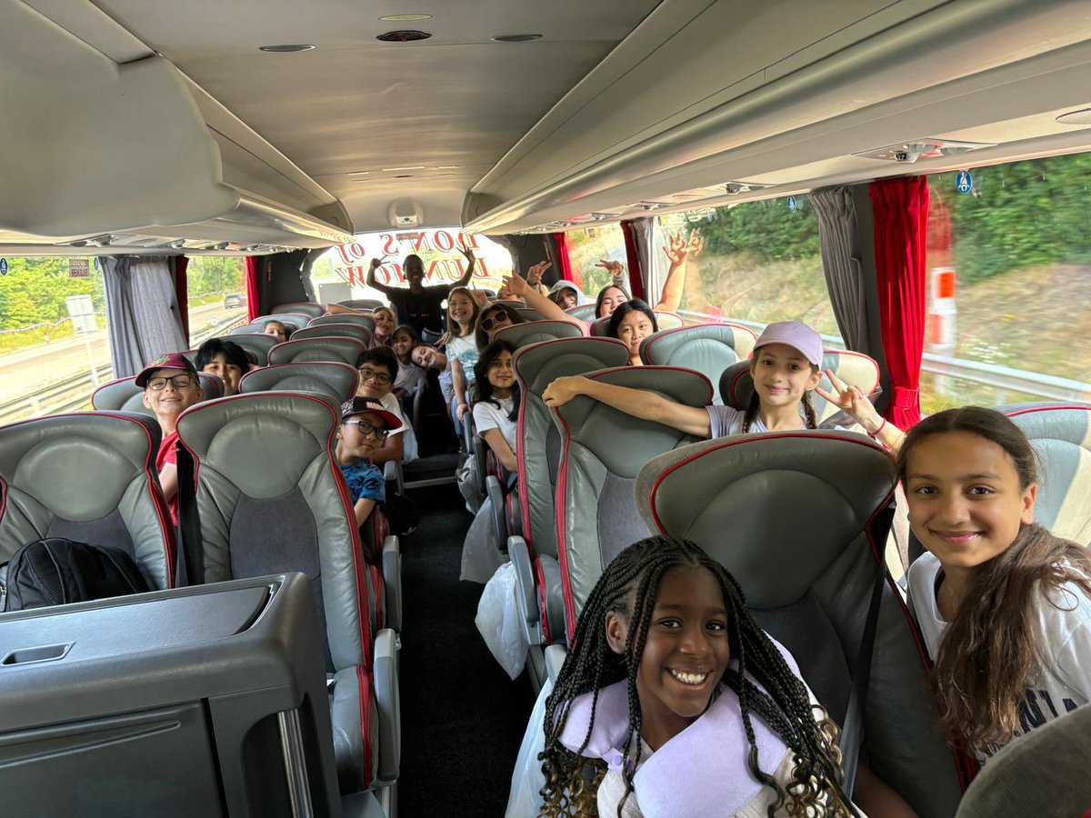 Arrived in Belgium safe and sound! Year 6 enjoying their talk at the moment!