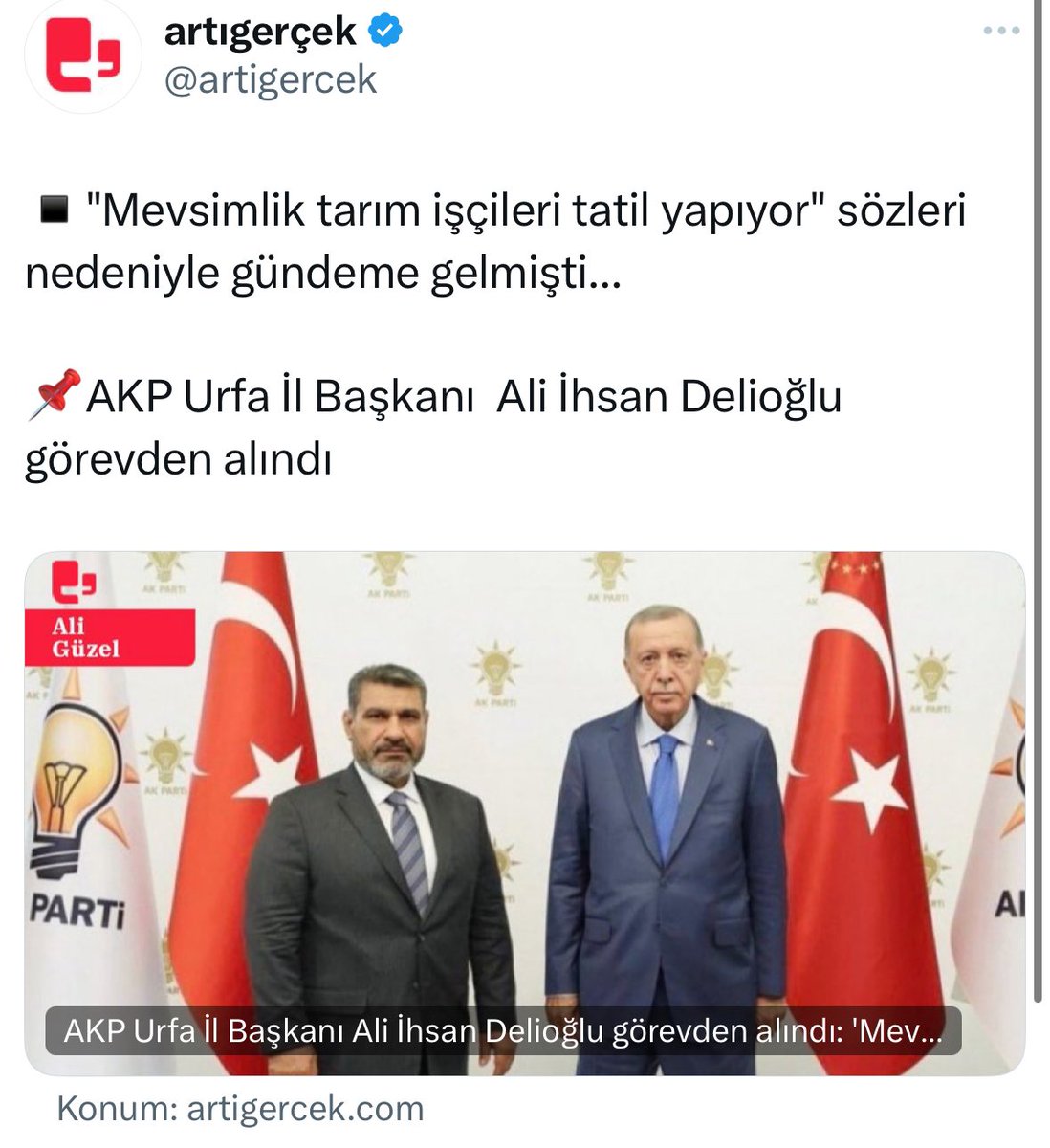 Kendisine iyi tatiller diliyoruz!