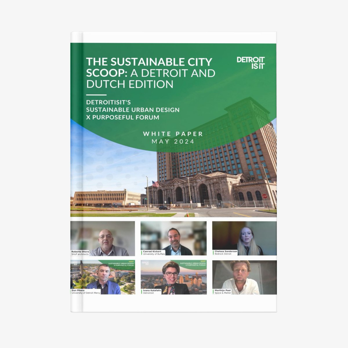 Detroitisit's tweet photo. On Wednesday, May 8th, #Detroitisit invited sustainability change makers to an online panel discussion about how Detroit and international cities are working towards sustainable urban design solutions and the challenges they face.
We have compiled these insights into a white paper: “The Sustainable City Scoop: A Detroit and Dutch Edition,” based on Detroitisit’s Sustainable Urban Design x Purposeful Forum.
Click the link below to download the white paper.
https://t.co/xw5Aa7SYZk
@BedrockDetroit @detmercy @SHoPArchitects @cityofdetroit