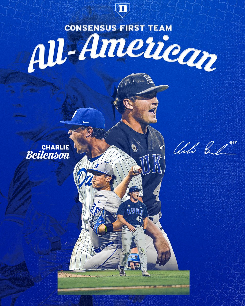 More history made for Charlie Beilenson.

He is the first Consensus First Team All-American in program history!