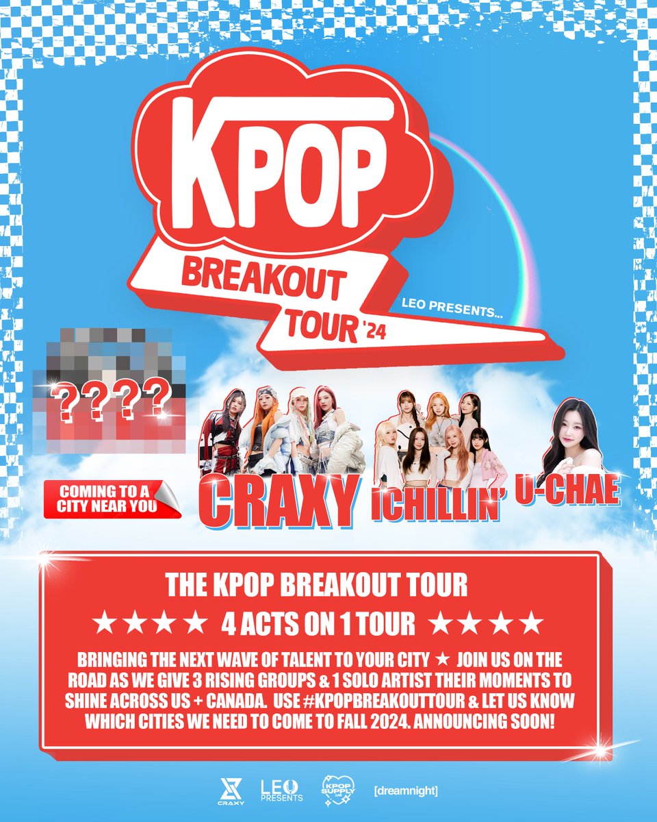 Artist Announcement #3: <a href="/CRAXY_twt/">CRAXY(크랙시)</a> 💥
#KPOPBREAKOUTTOUR #CRAXY